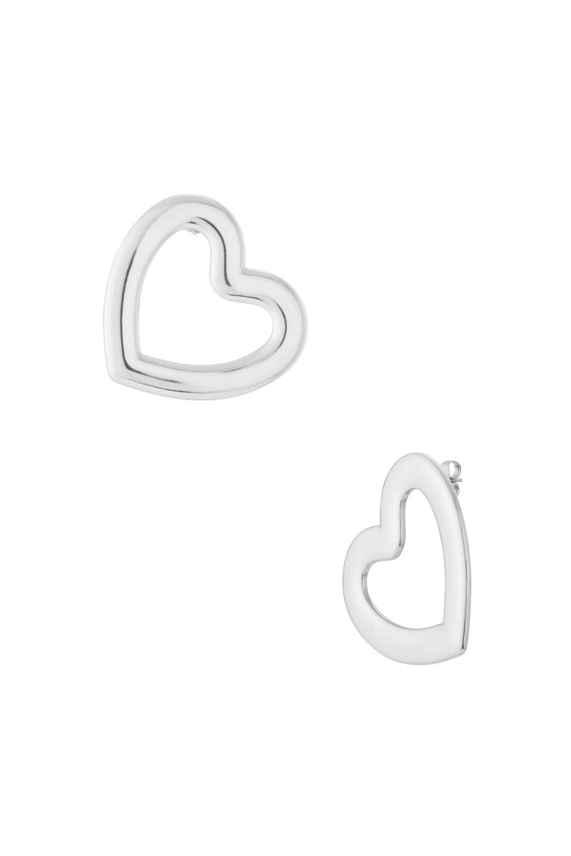 Must-have hart oorbellen - 2 kleurenRojaluxe