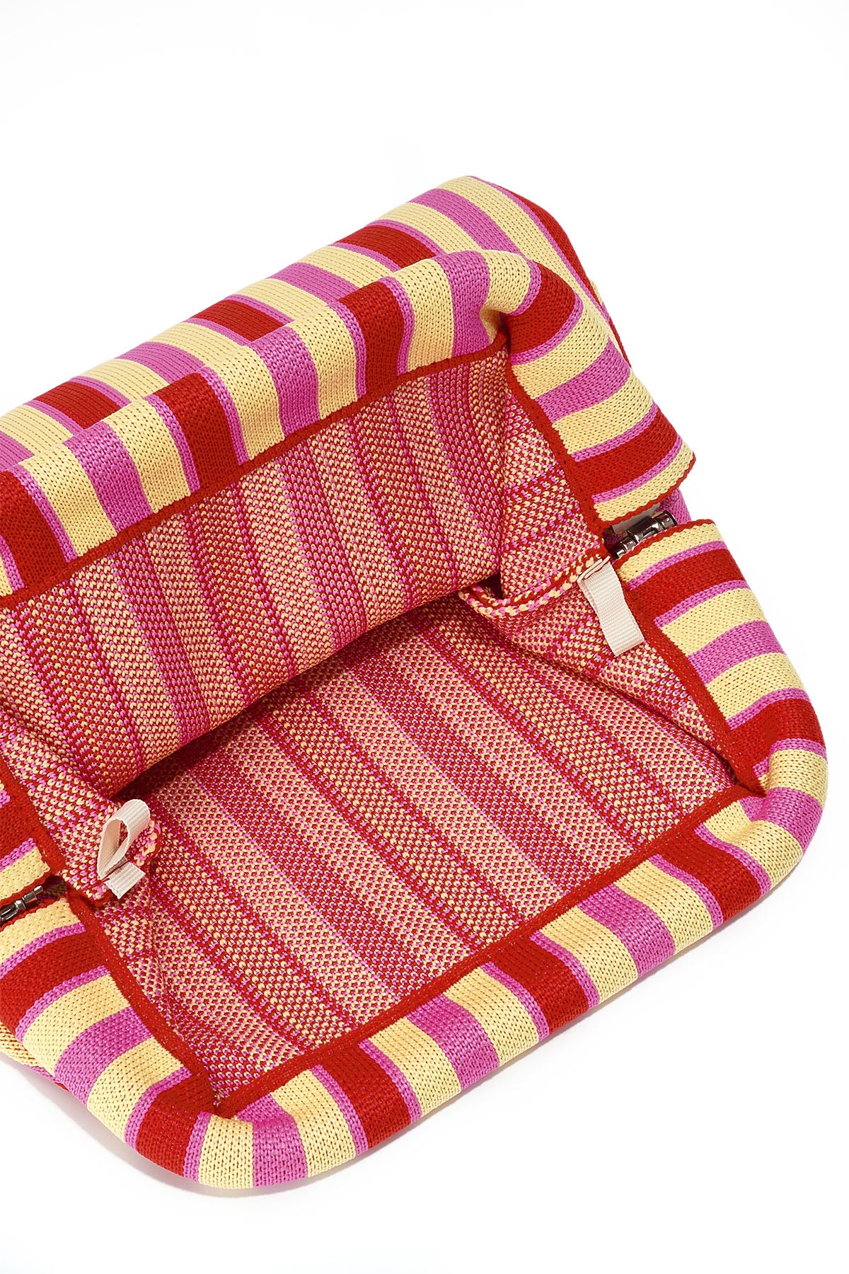 Crossbodytassen met strepen van polyester. Accessoires.