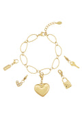 Grote hart DIY armband