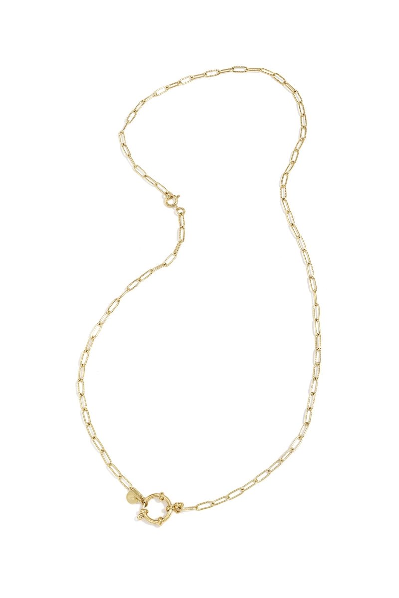 2-in-1 ketting en armband met ovale schakelsRojaluxe