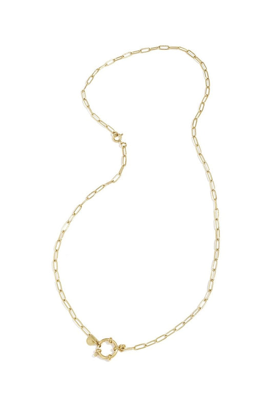 2-in-1 ketting en armband met ovale schakelsRojaluxe