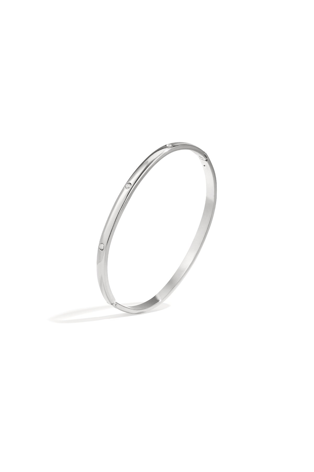 Armbanden van roestvrij staal, cirkel, casual, dagelijks, eenvoudig, serie, damessieraden