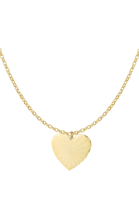 lange ketting groot hart