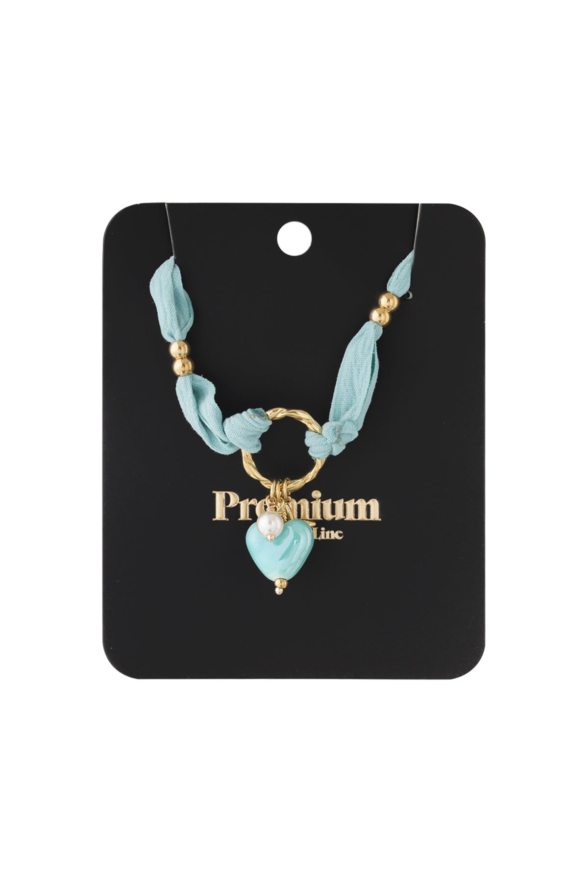 Flower Ketting - Licht blauw