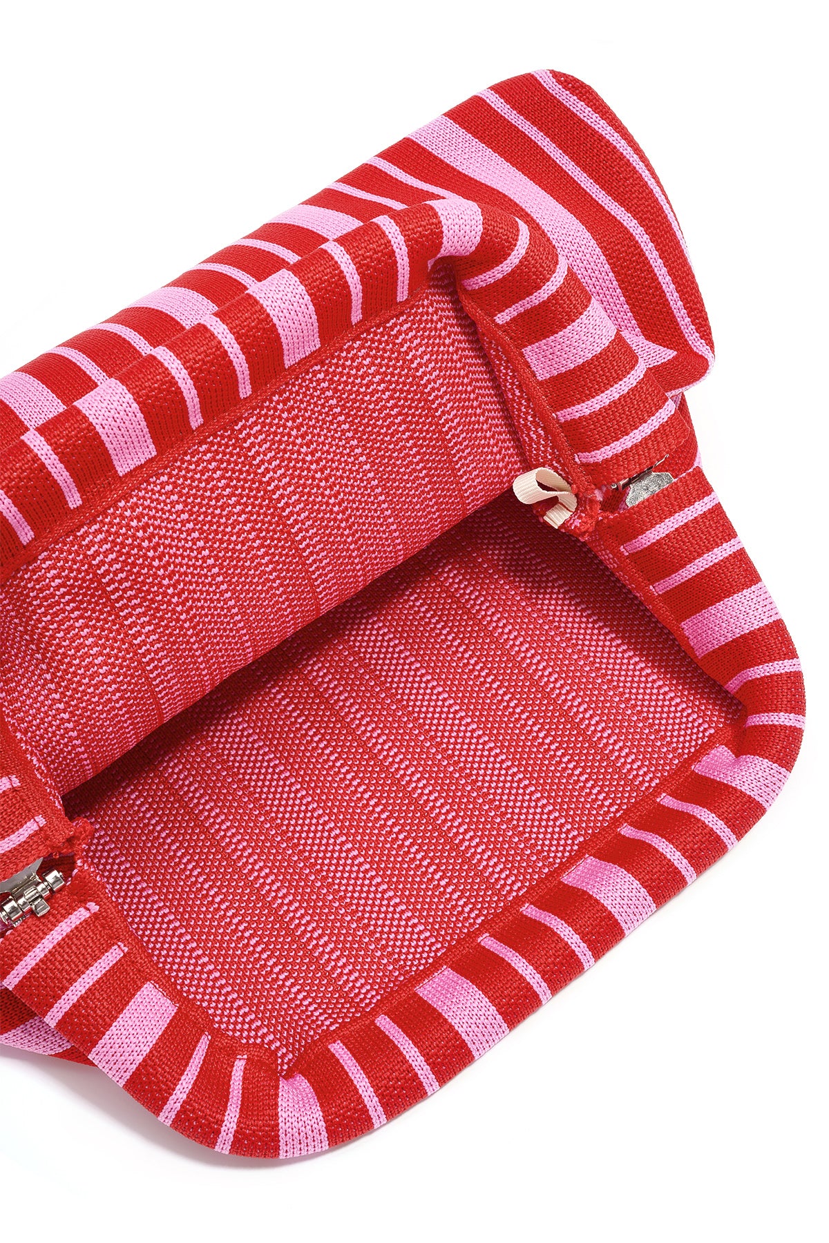 Crossbodytassen met strepen van polyester. Accessoires.