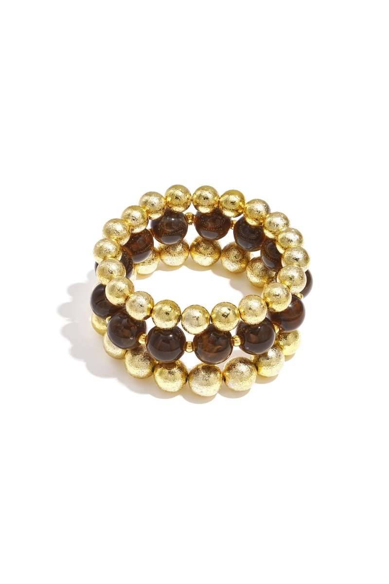 3 dubbele kralenarmband – 4 kleurenRojaluxe