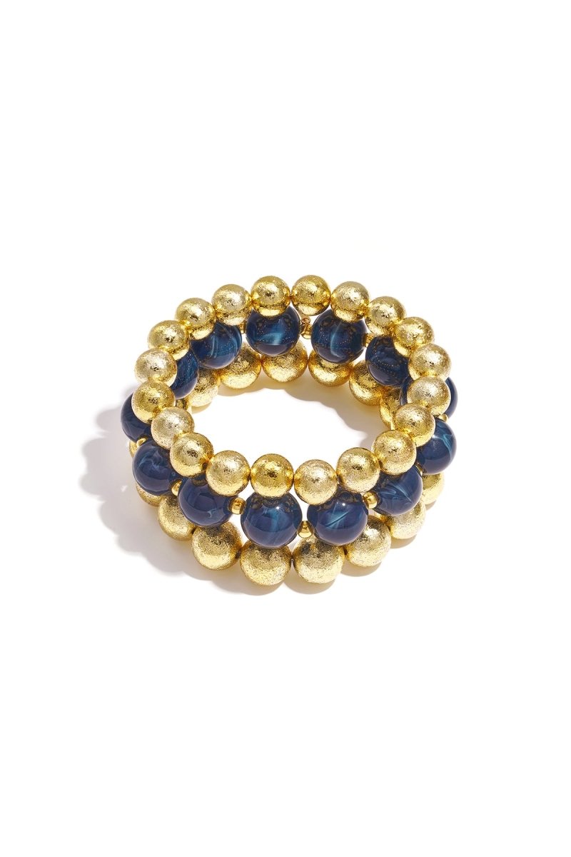 3 dubbele kralenarmband – 4 kleurenRojaluxe