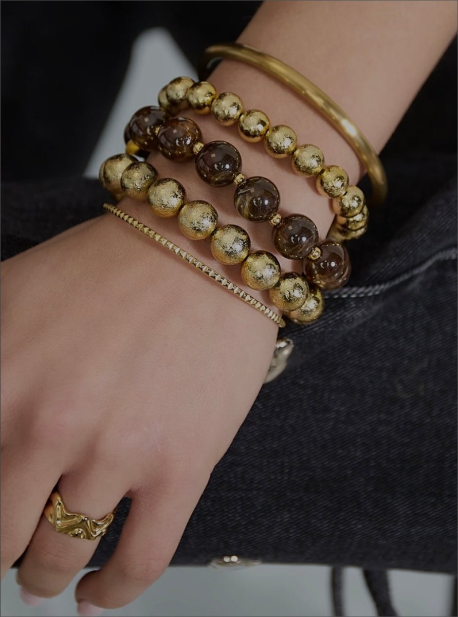 3 dubbele kralenarmband – 4 kleurenRojaluxe
