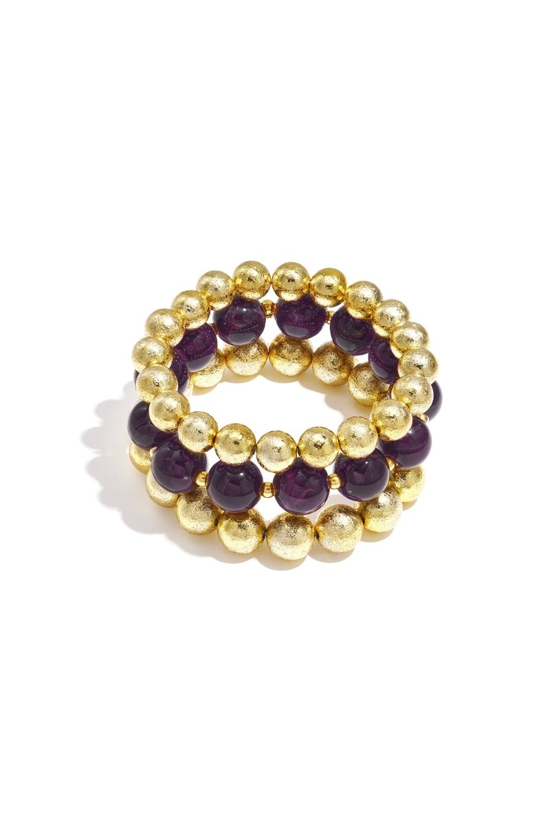 3 dubbele kralenarmband – 4 kleurenRojaluxe