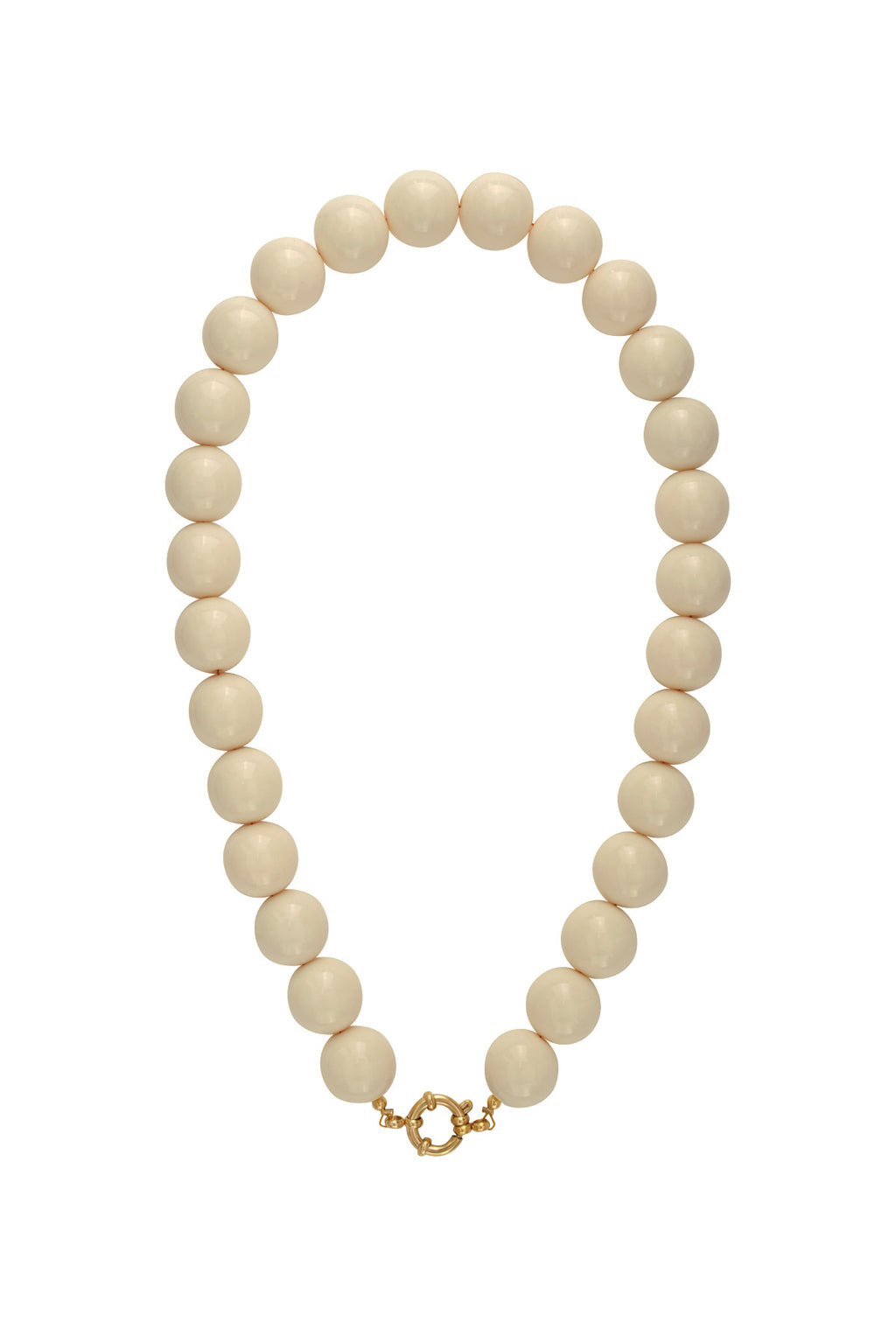 Hars kralen kettingen kralen casual dagelijks eenvoudig serie dames sieraden-15mm