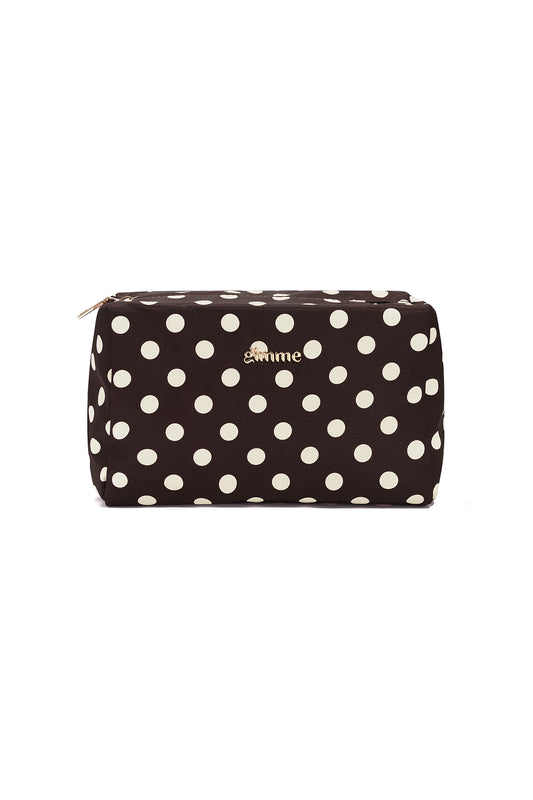 Make-up tasjes met stippen, eenvoudig, polyester, dagelijkse accessoires