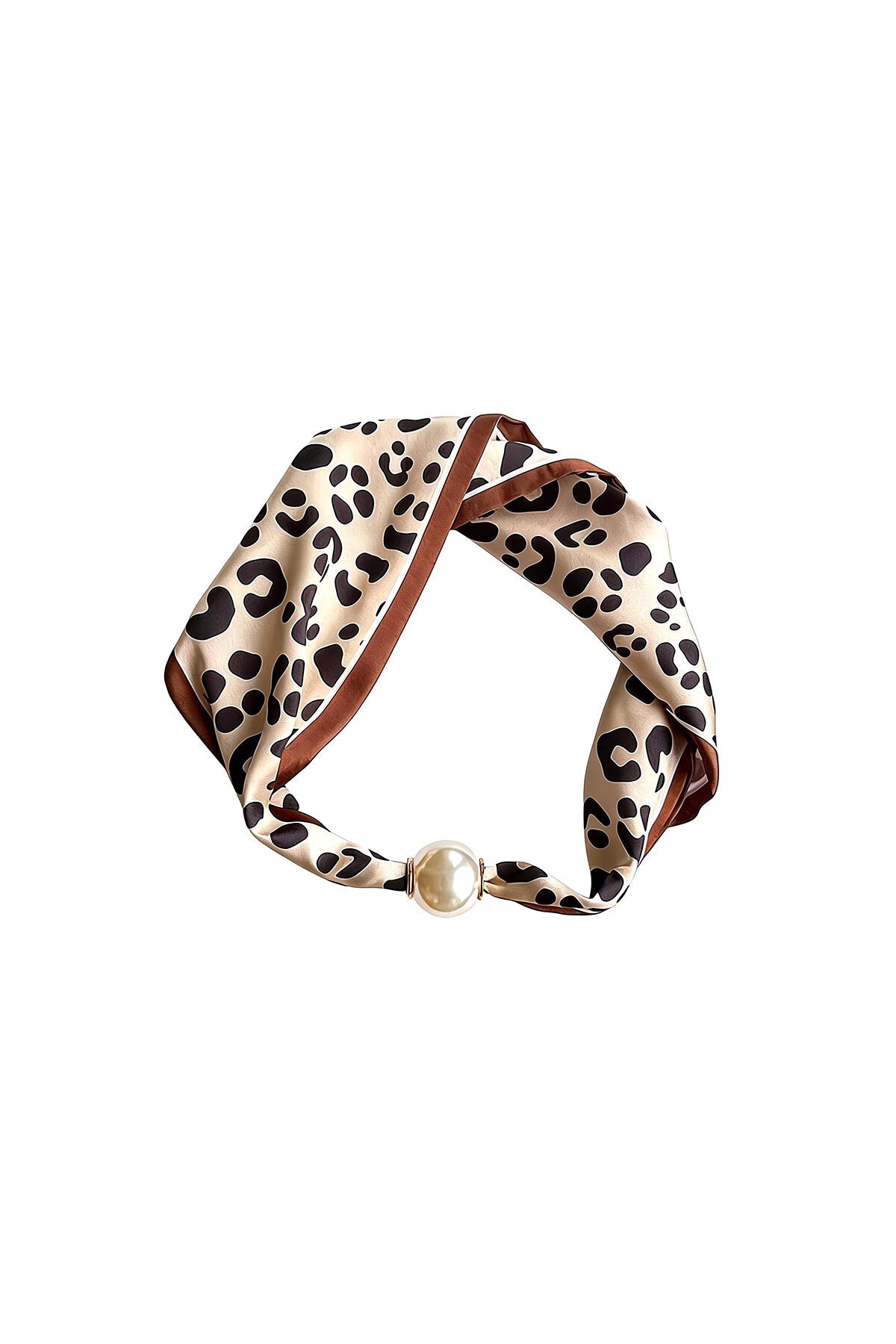 Zomersjaals met dierenprint, klassiek polyester, dagelijkse accessoires