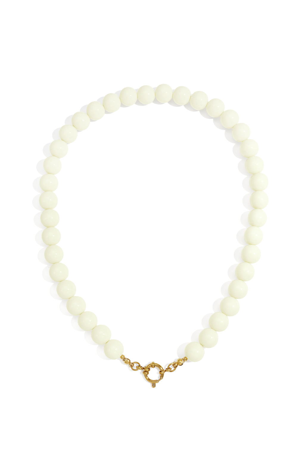 Gekleurde kleine kralenketting-12mm