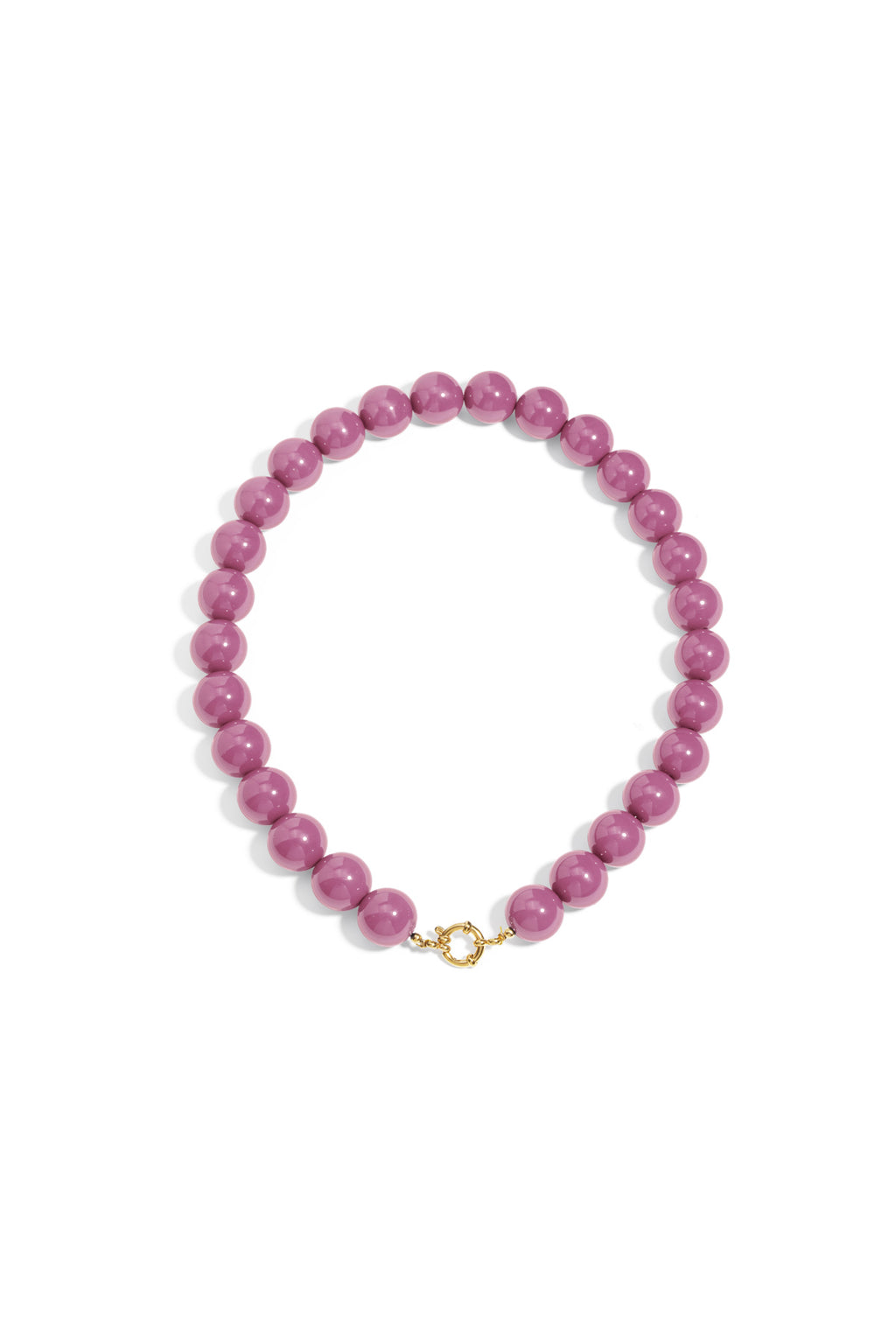 Hars kralen kettingen kralen casual dagelijks eenvoudig serie dames sieraden-15mm