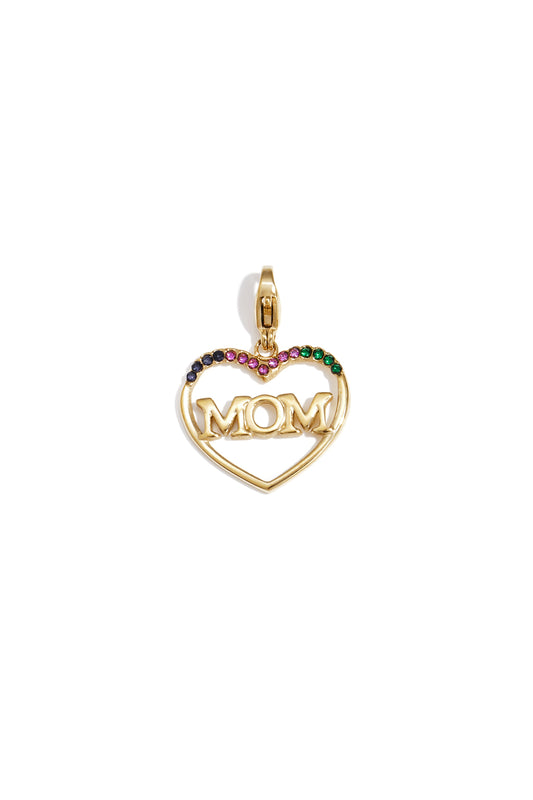 Sieraden bedel hart hanger mom DIY