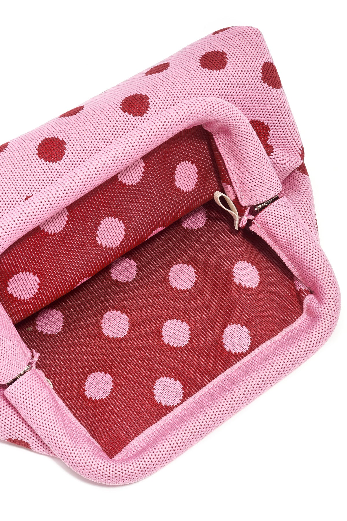 Crossbodytassen met stippen van polyester. Accessoires.