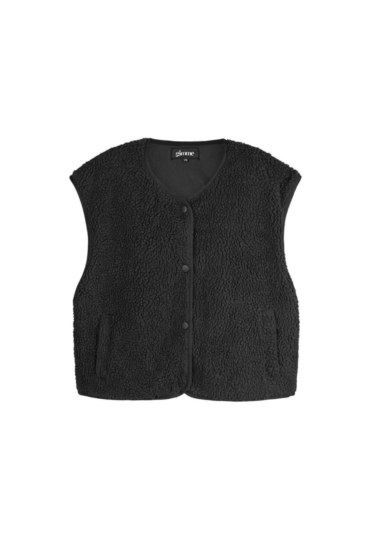 Geweven Polyestervezel Vrouwen Vest Casual Solide Kleur Herfst/Winter