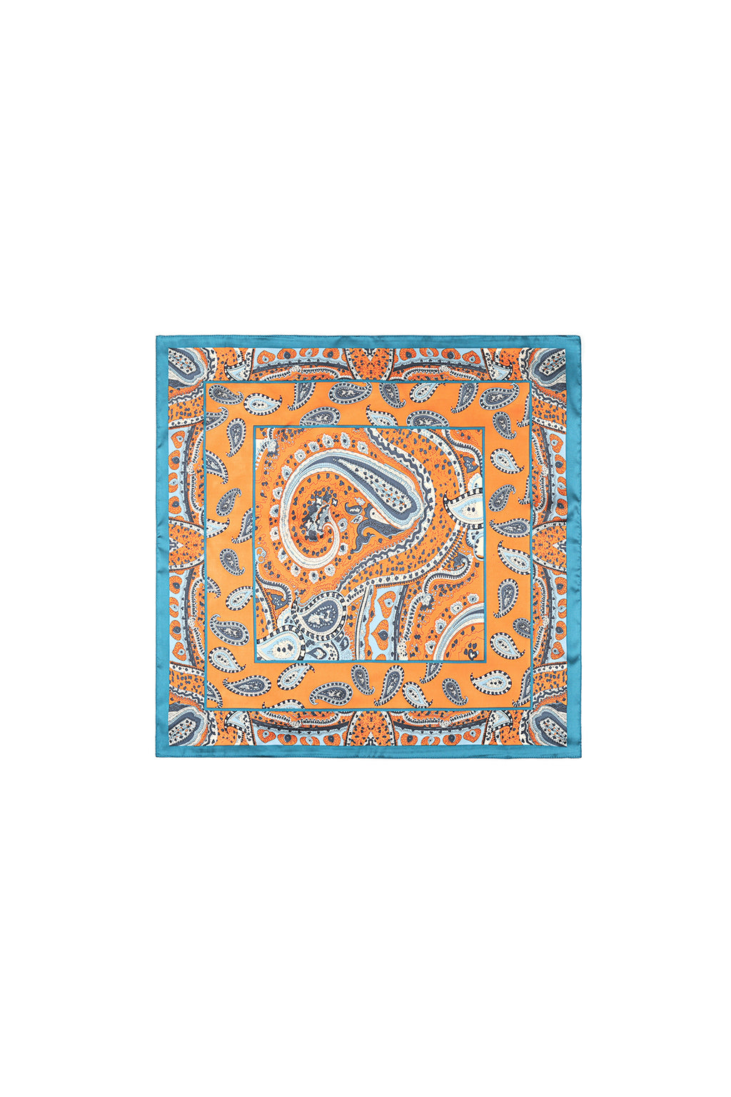 Zomersjaals met paisley-patroon, klassiek polyester, dagelijkse accessoires
