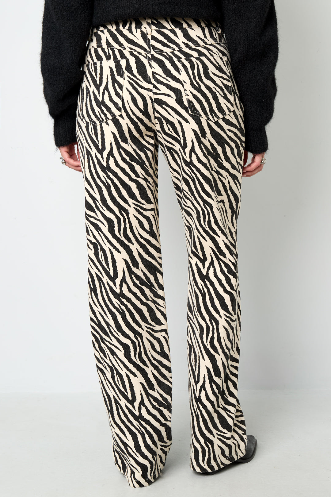 De zebra-jeans