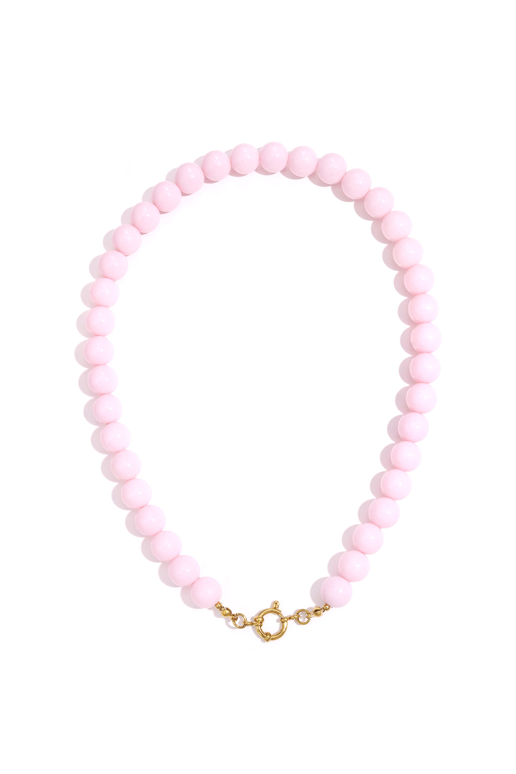 Gekleurde kleine kralenketting-12mm