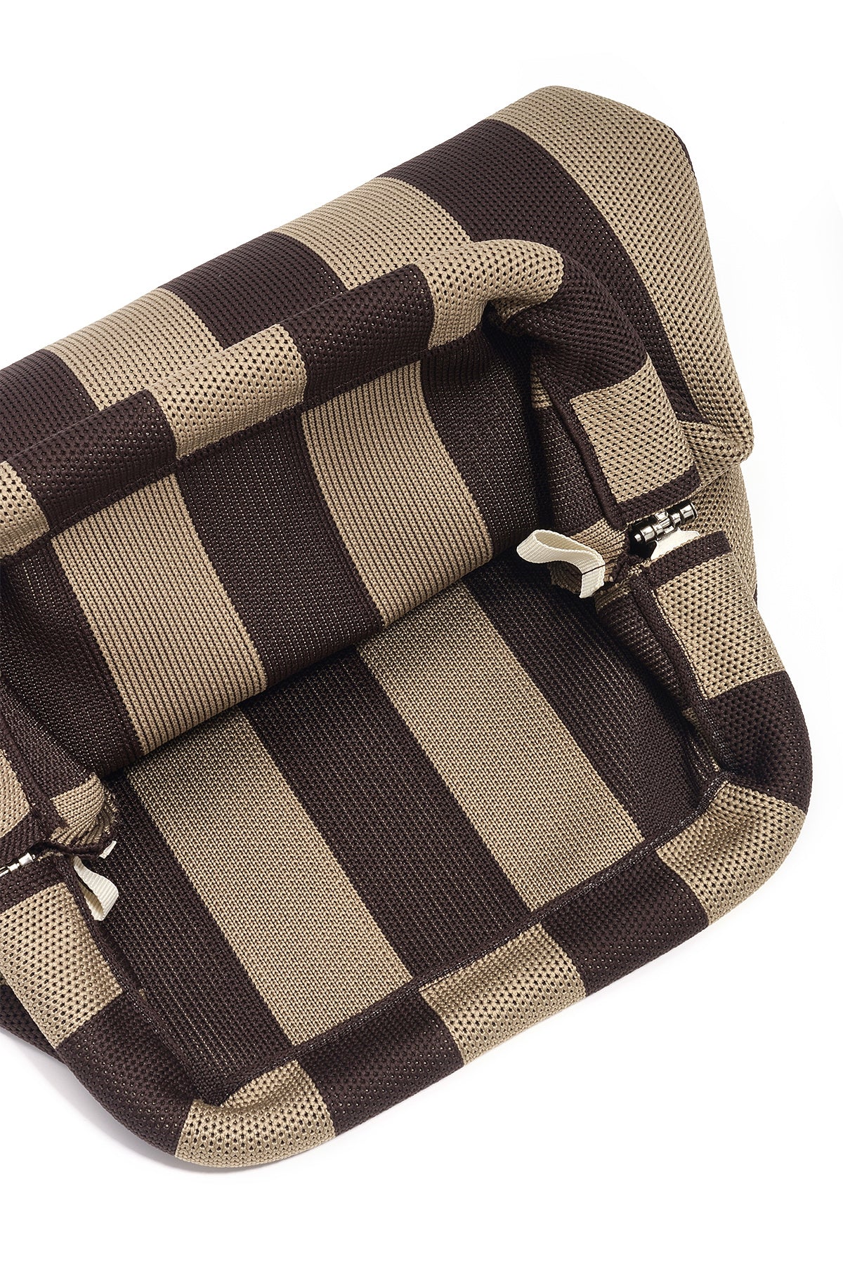 Crossbodytassen met strepen van polyester. Accessoires.