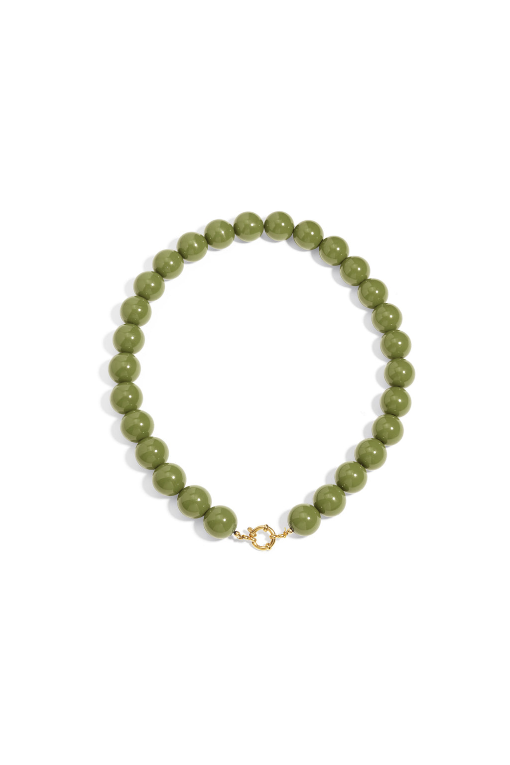 Hars kralen kettingen kralen casual dagelijks eenvoudig serie dames sieraden-15mm