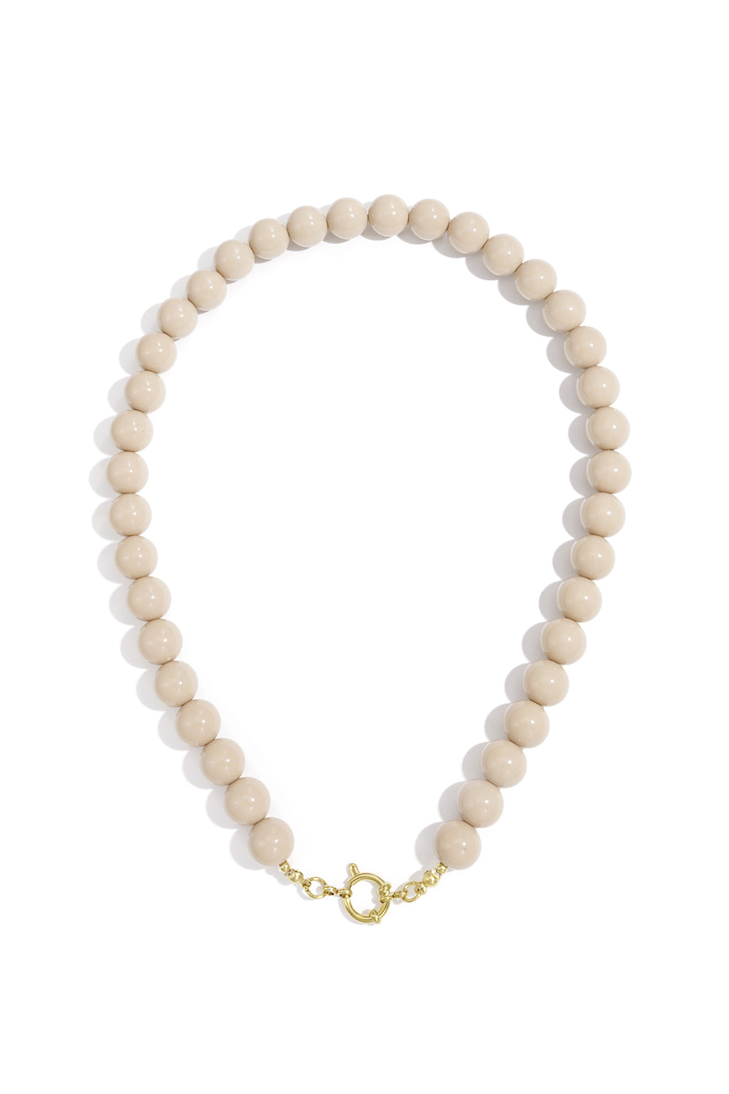 Gekleurde kleine kralenketting-12mm