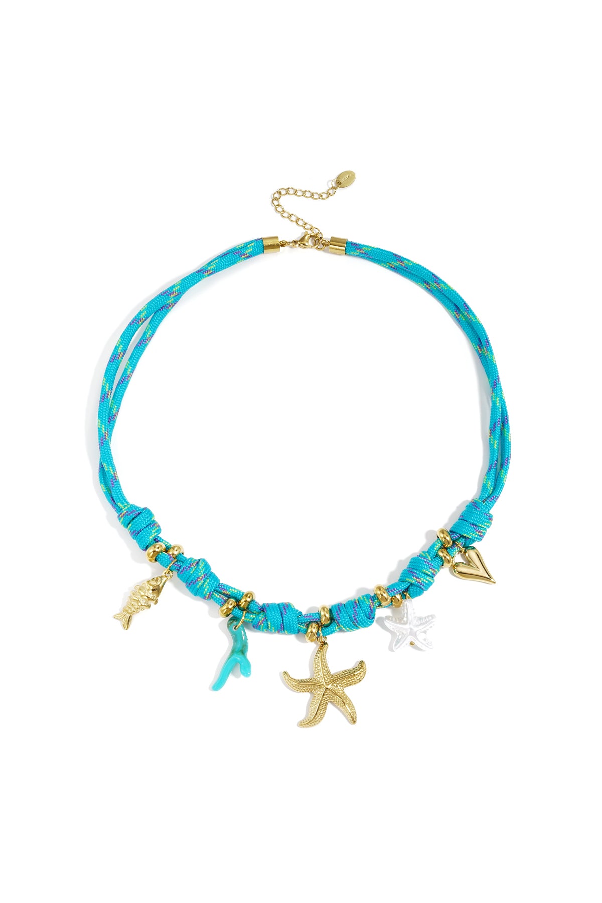 Touwhanger kettingen met zeestermotief, casual, dagelijks gebruik, luxe serie, dames sieraden