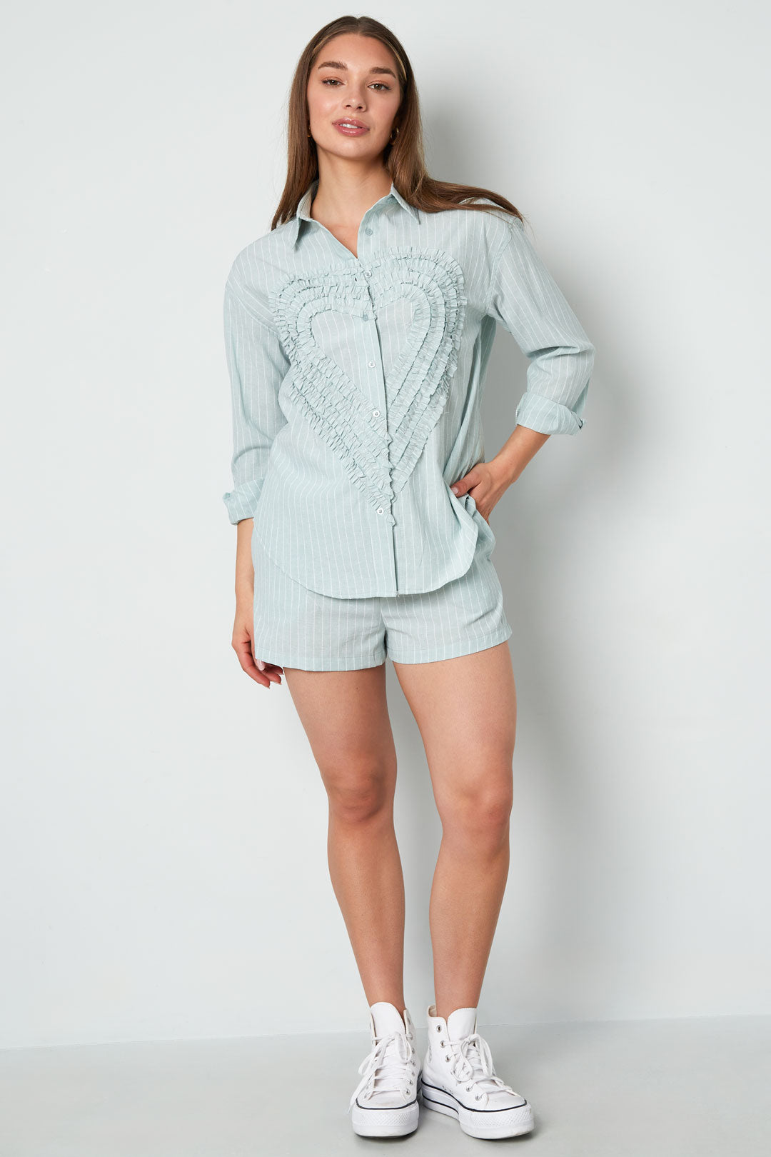Blouse Hart - Groen