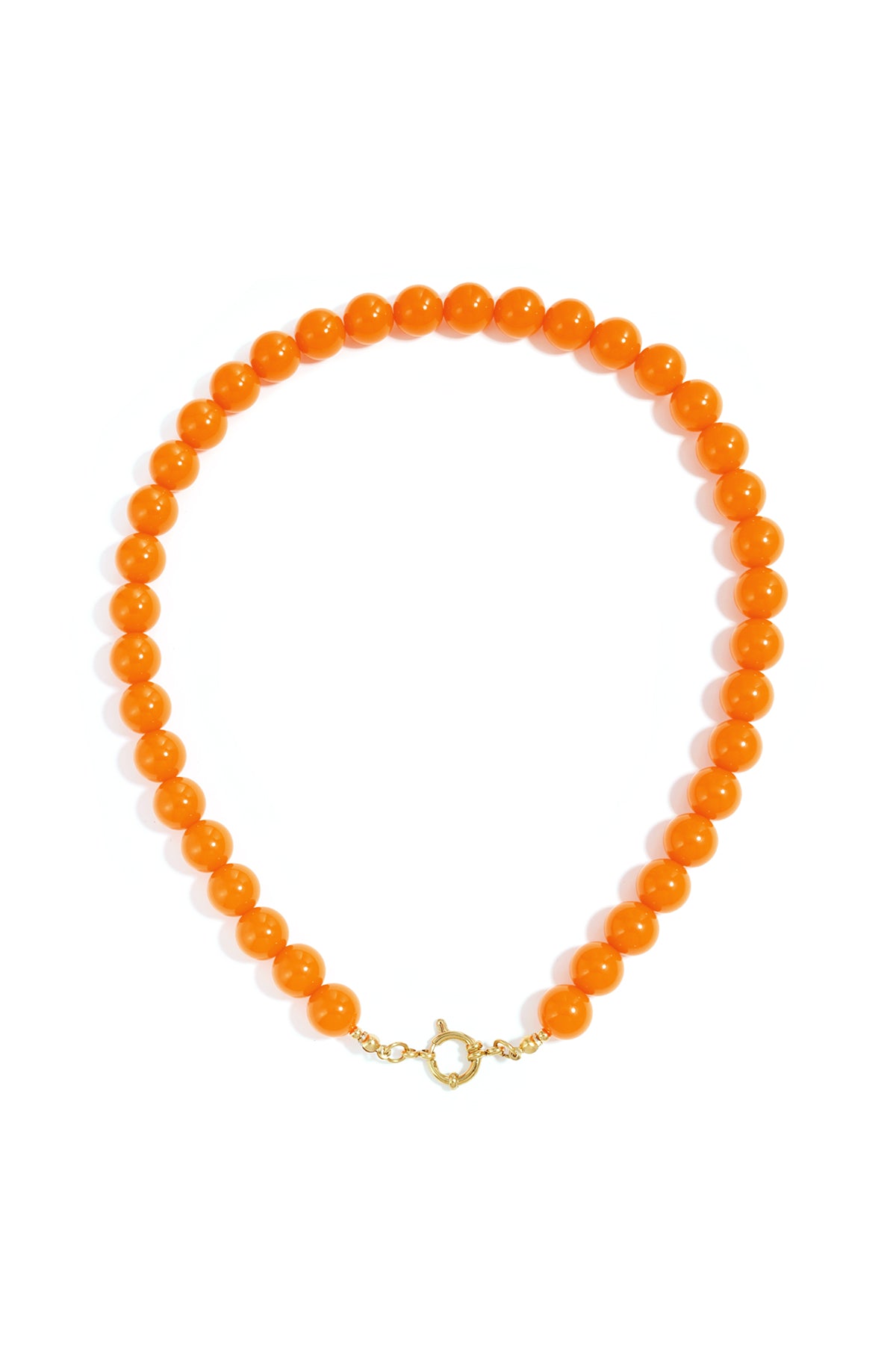 Gekleurde kleine kralenketting-12mm