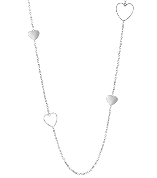 Amour lange ketting - 2 kleurenRojaluxe