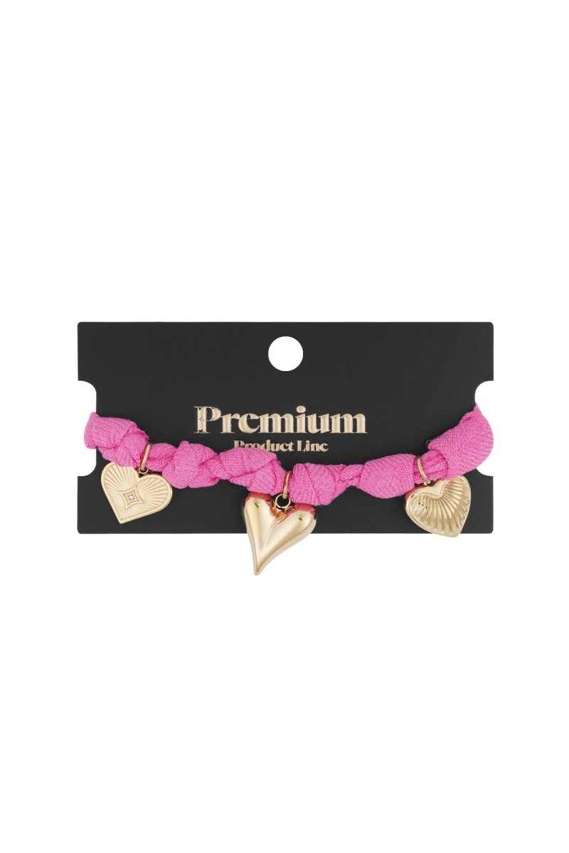 Armband color bliss heart - 2 kleurenRojaluxe