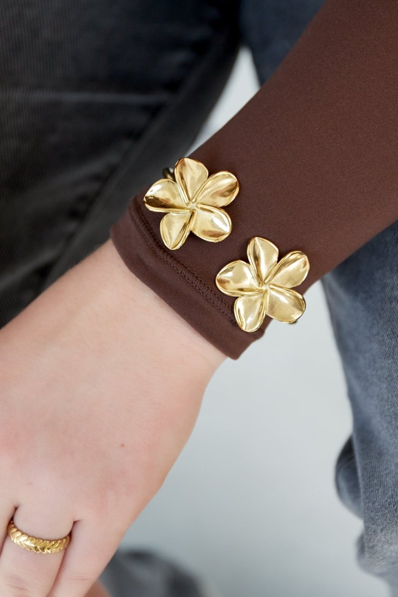armband flower duo - 2 kleurenRojaluxe