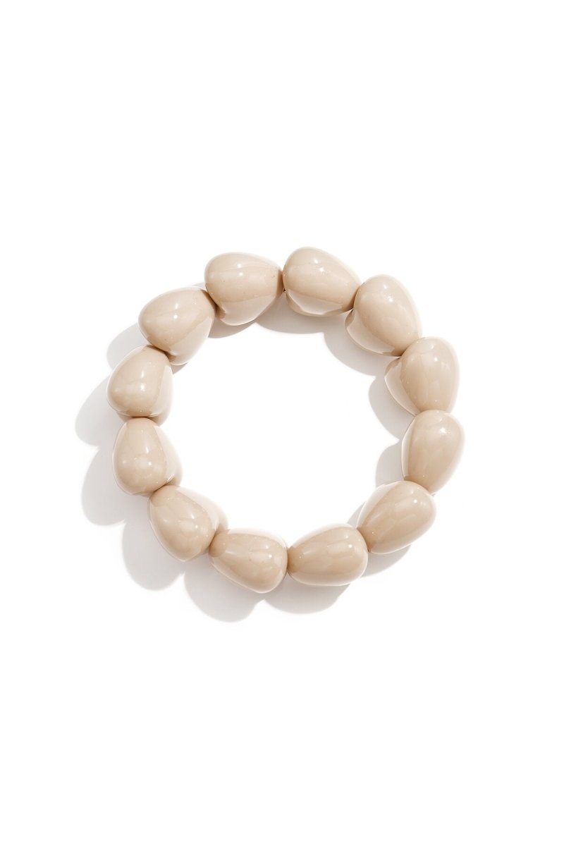 Armband met chunky harten kralen - 9 kleurenRojaluxe