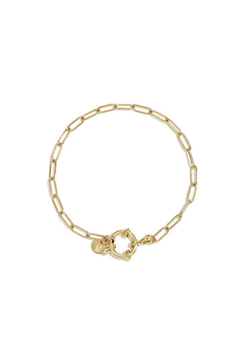 Armband met frontsluiting en ovale schakelsRojaluxe