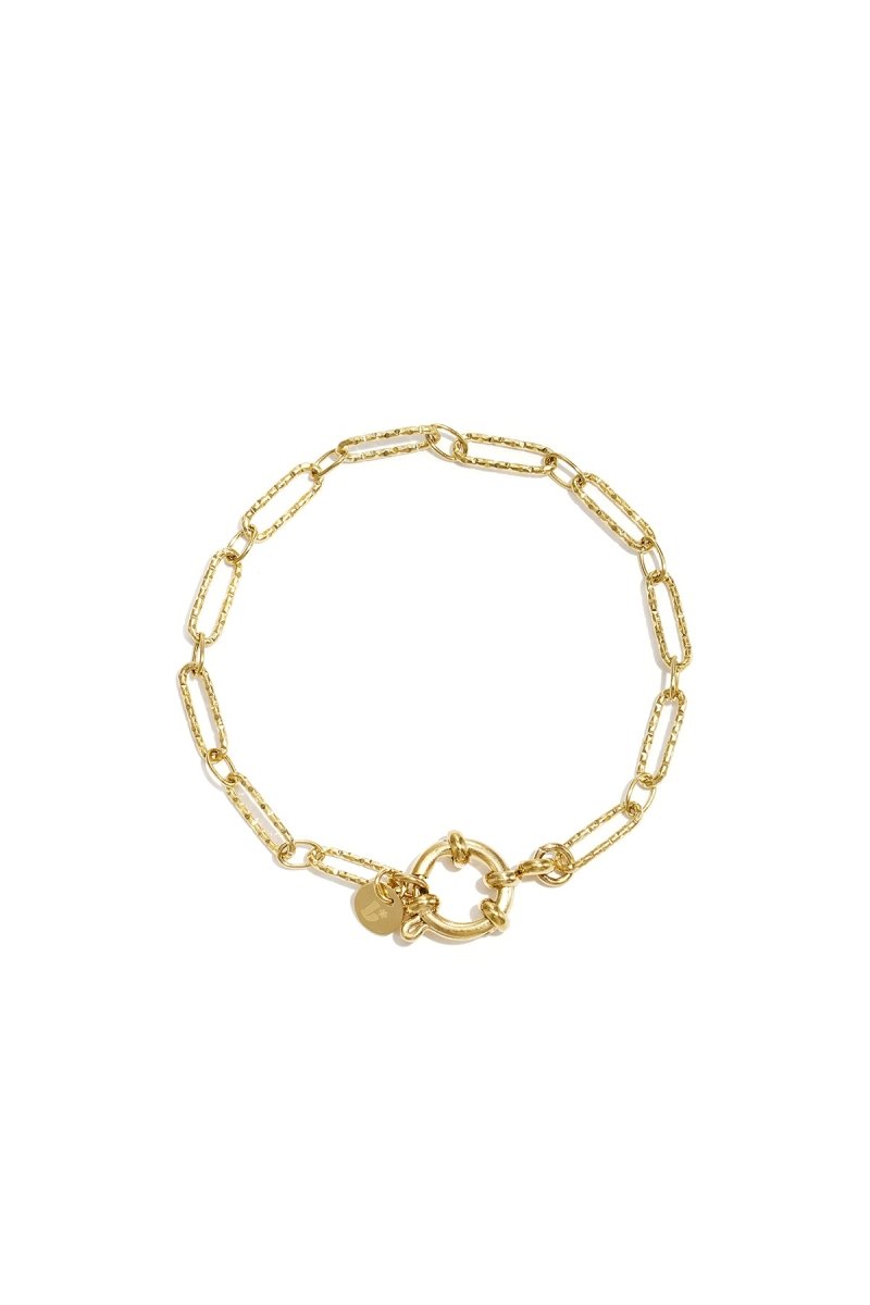 Armband met frontsluiting en wisselende schakelsRojaluxe