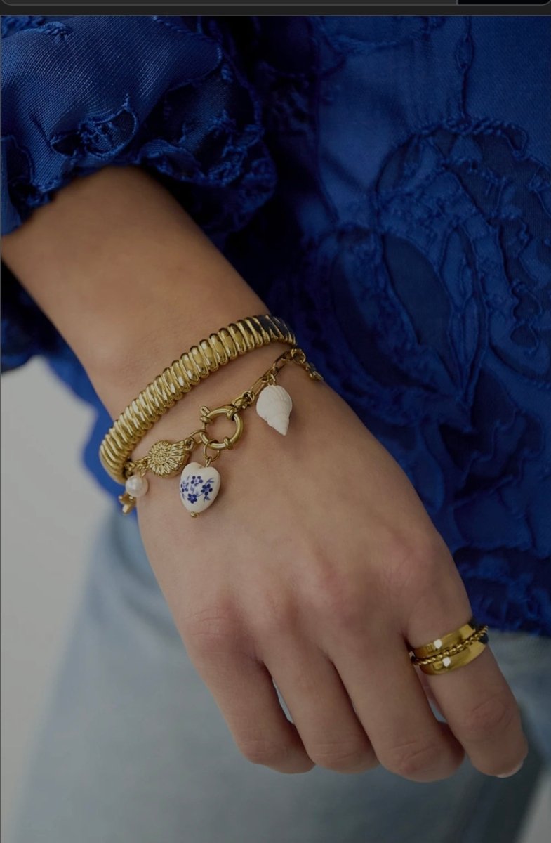 Armband met Gedraaid Design - 2 kleurenRojaluxe