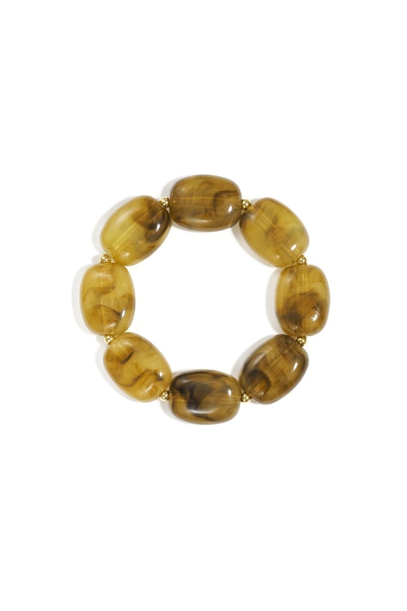 Armband met grote kralenRojaluxe