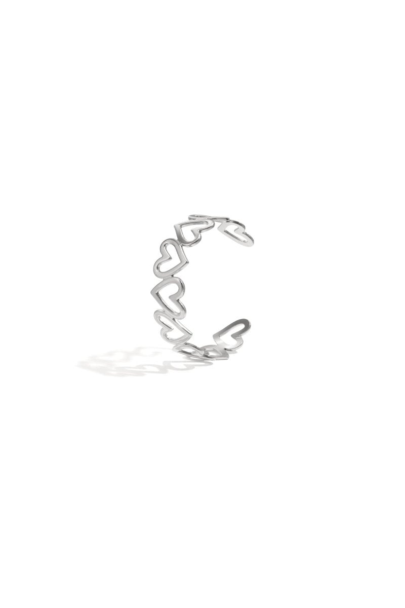 Armband met hartvormige schakels – Goud & ZilverRojaluxe