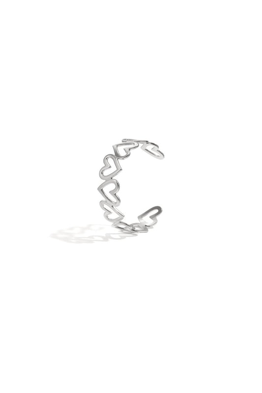 Armband met hartvormige schakels – Goud & ZilverRojaluxe
