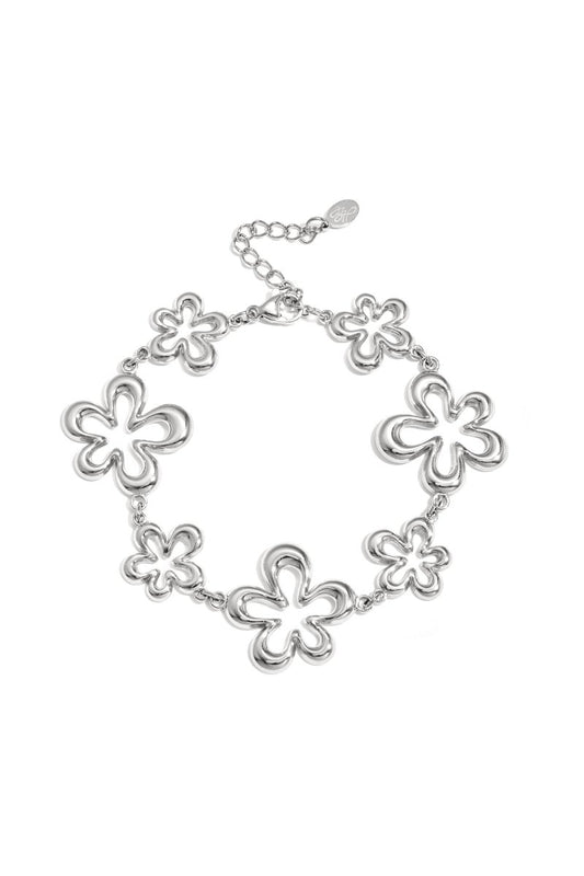 Armband met koraalvormige speelse bloemenRojaluxe