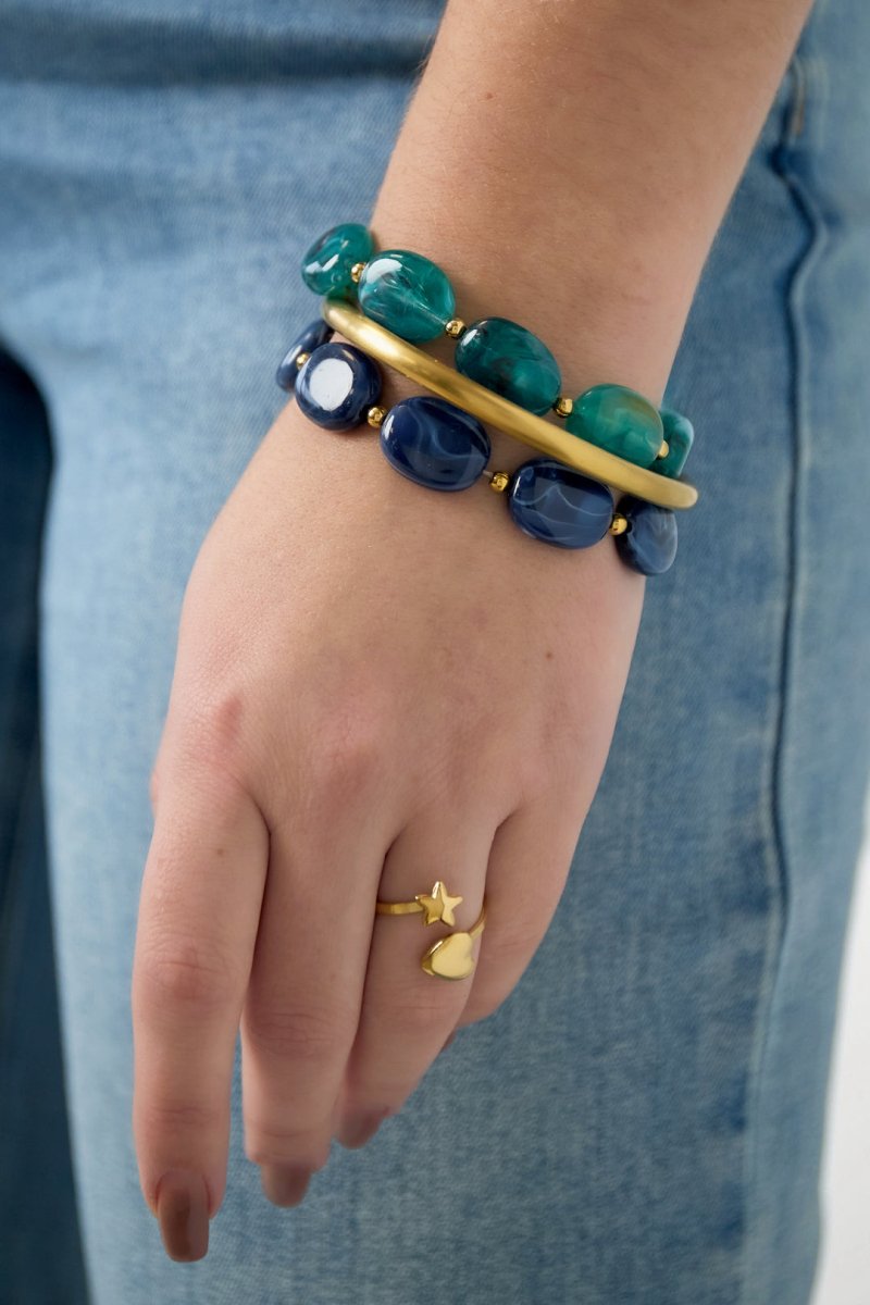 Armband met kralen - 7 kleurenRojaluxe