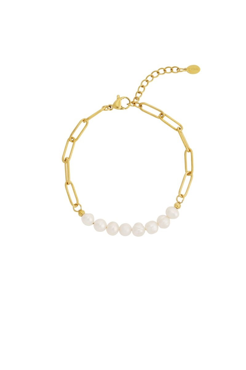 Armband met Parelaccent - 2 kleurenRojaluxe