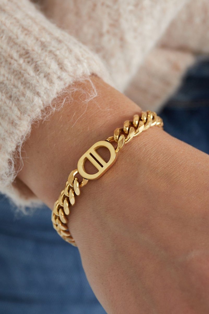 Armband met Schakelaccent - 2 kleurenRojaluxe