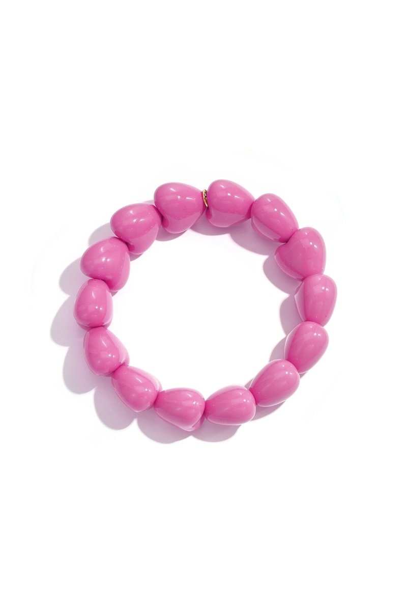 Armbandje met 14 kleine hartjes - 3 kleurenRojaluxe