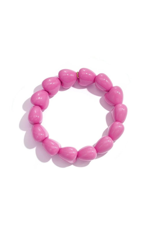 Armbandje met 14 kleine hartjes - 3 kleurenRojaluxe