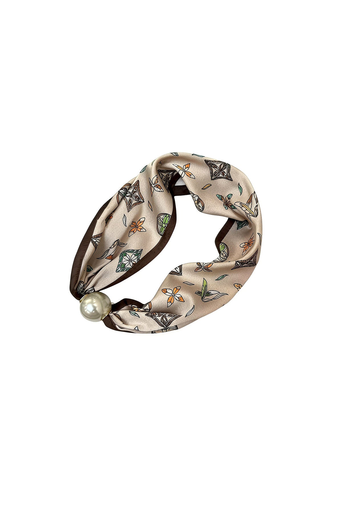 Zomersjaals met bloemenprint, casual, polyester, dagelijkse accessoires