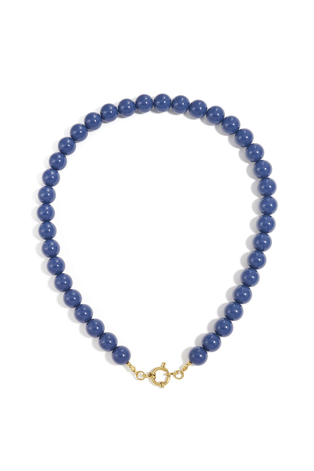 Gekleurde kleine kralenketting-12mm