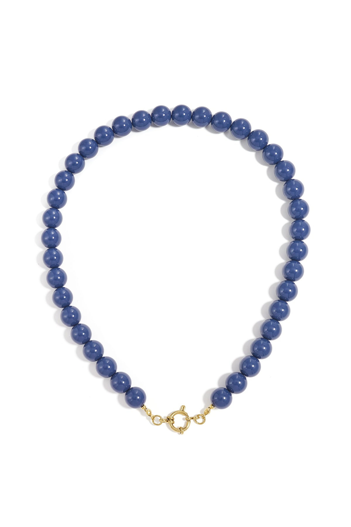 Gekleurde kleine kralenketting-12mm