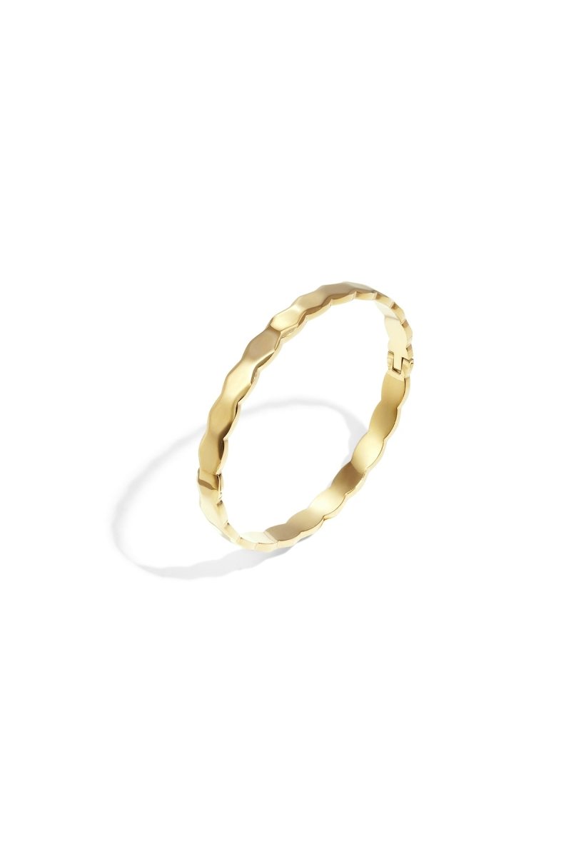 Bangle armband met onregelmatige vormRojaluxe